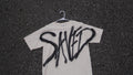 Graffiti Saved Tee |  White