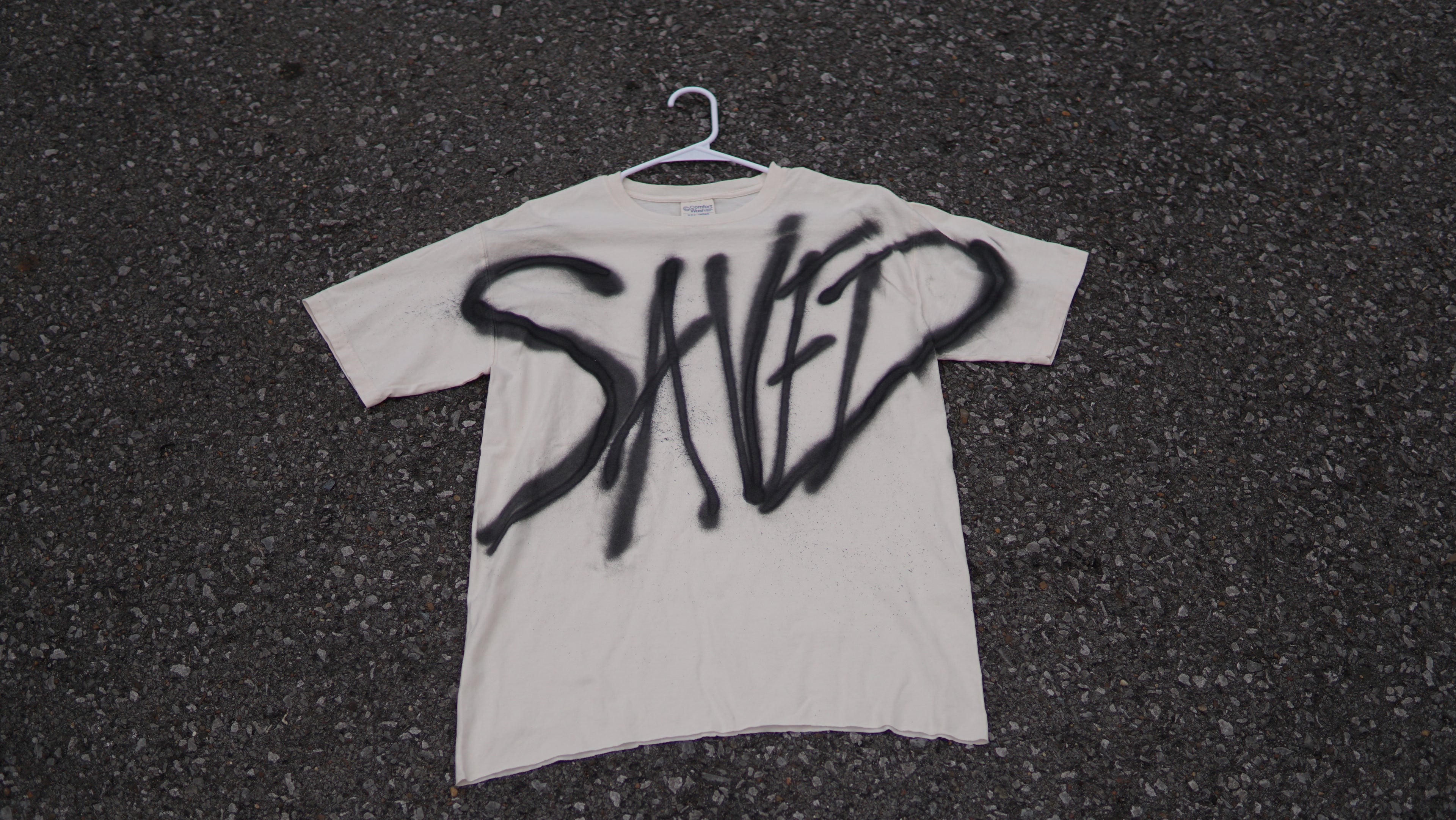 Graffiti Saved Tee |  White