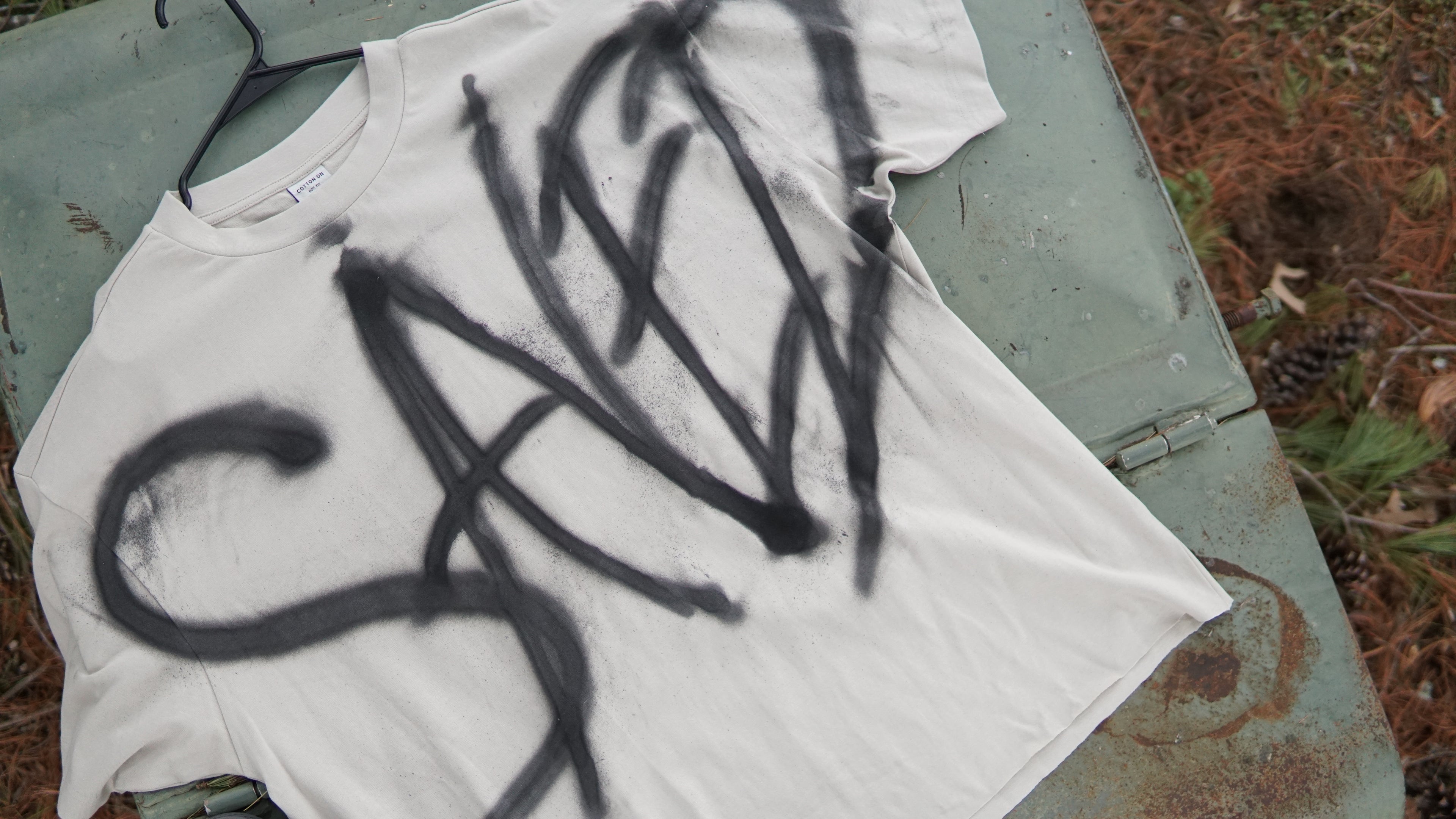 Graffiti Saved Tee |  White