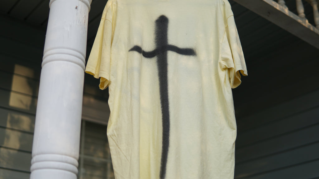 Graffiti Saved Tee |  Yellow