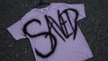 Graffiti Saved Tee | Lavender