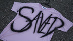 Graffiti Saved Tee | Lavender