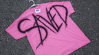 Graffiti Saved Tee |  Pink