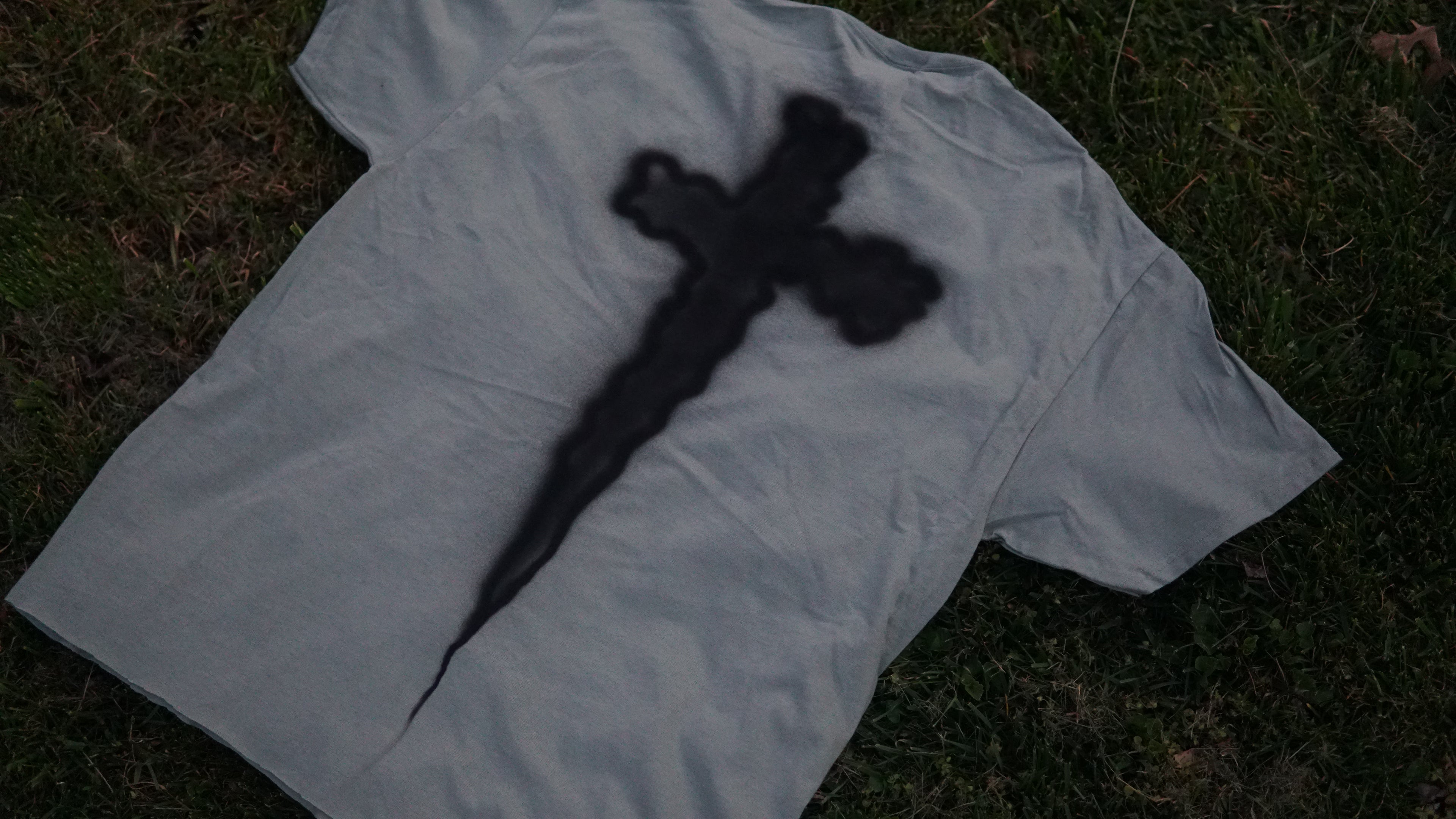 Graffiti Saved Tee |  Sage