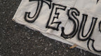 Vintage Style "I Love Jesus" Cropped Denim Jacket | One-of-a-Kind